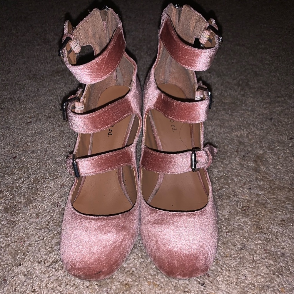 Pink heels